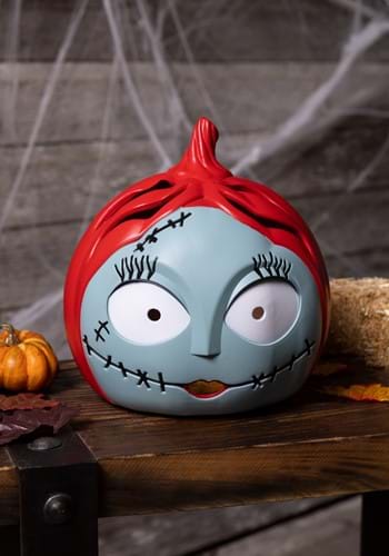 Sally Nightmare Before Christmas Light Up Pumpkin Decoration | Disney Decorations