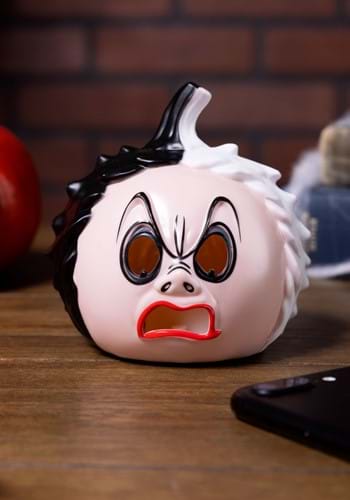 3-Inch Disney Light Up Cruella Pumpkin Decoration | Disney Decorations
