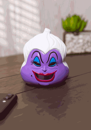 3-Inch Disney Light Up Ursula Pumpkin Decoration | Disney Decorations