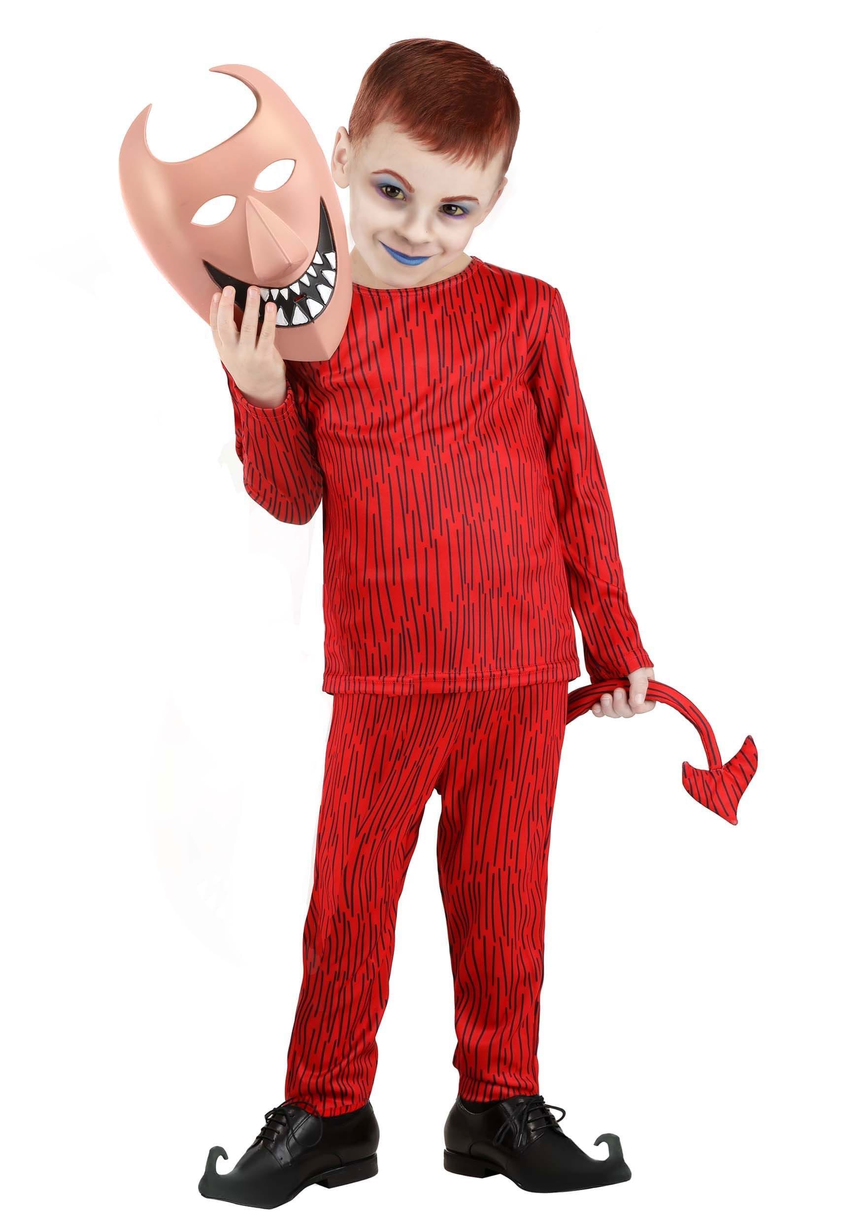 Photos - Fancy Dress Disney FUN Costumes  Nightmare Before Christmas Toddler Lock Costume Black/Skin Color/Red 