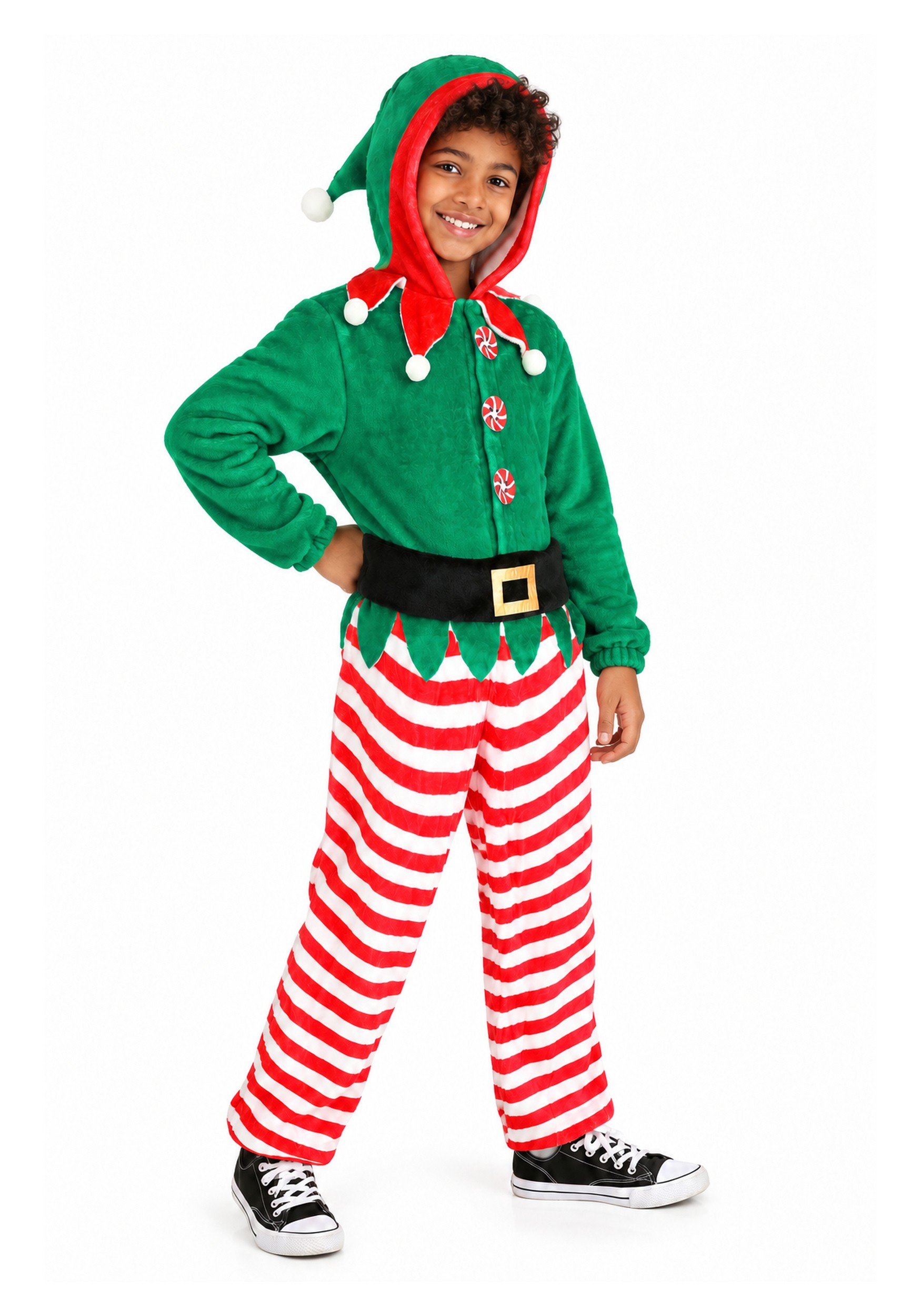 Elf Jumpsuit Kid's Costume