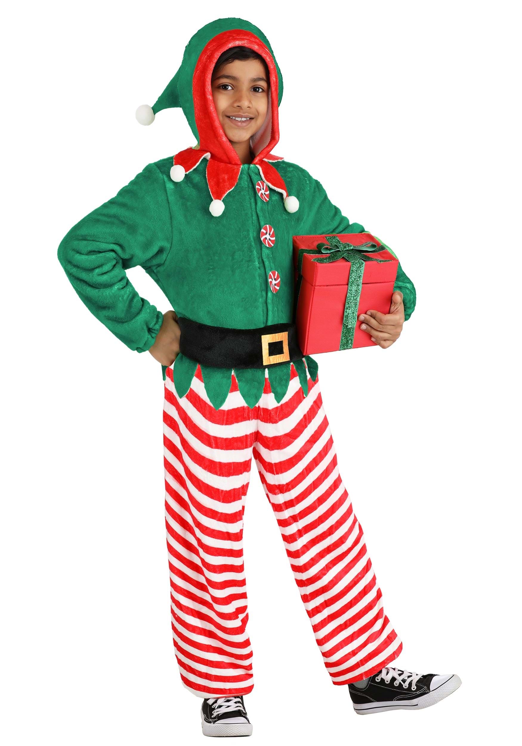Elf Jumpsuit Kid's Costume