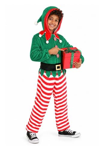 Kid's Elf Jumpsuit Costume upd