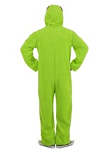 Adult Oscar the Grouch Costume Onesie Alt 1