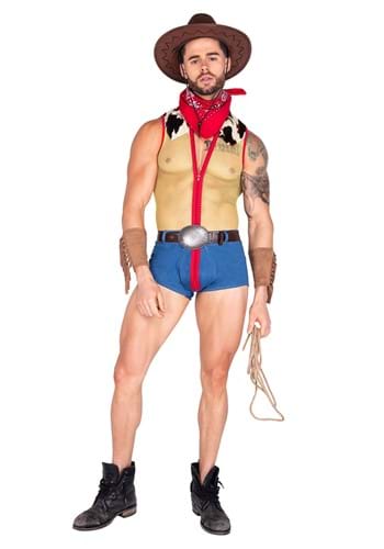 Men's Sexy Cartoon Cowboy Costume