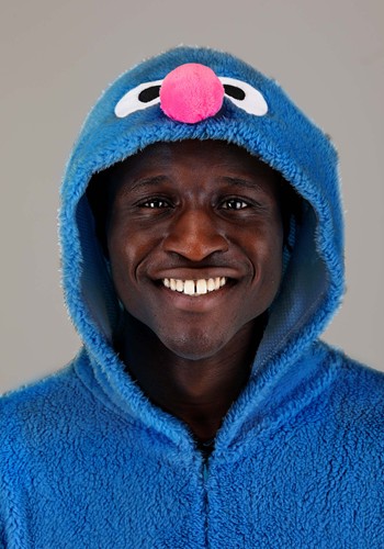 Adult Sesame Street Grover Jumpsuit Costume | Sesame Street Costumes