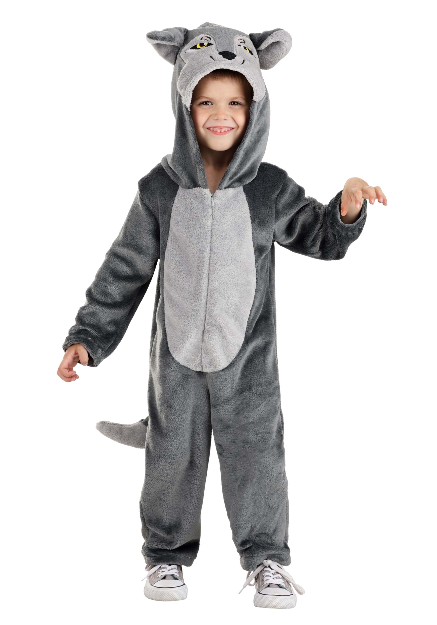 Wolf Onesie Costume for Toddler's
