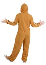 Adult Gingerbread Man Onesie Costume Alt 1