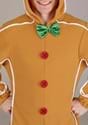 Adult Gingerbread Man Onesie Costume Alt 3