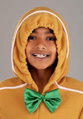 Gingerbread Man Onesie Costume for Toddlers