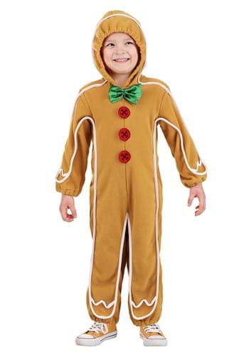 Toddler Gingerbread Man Onesie Costume