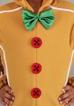 Gingerbread Man Onesie Toddler Costume Alt 2