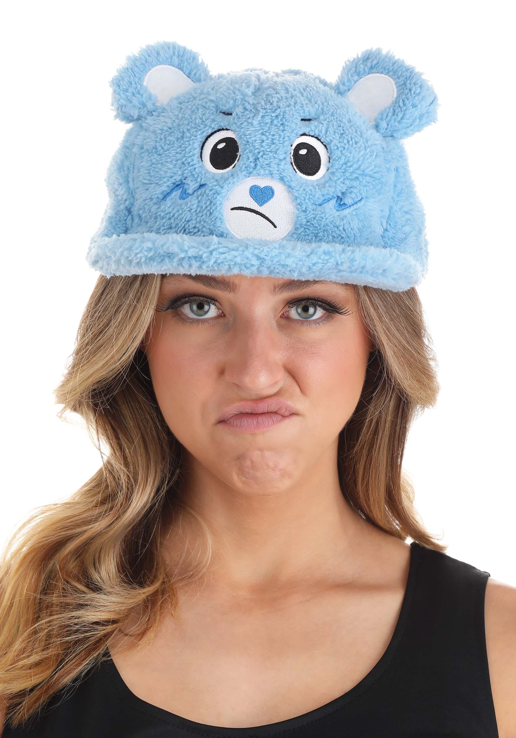 Care Bears Fuzzy Grumpy Bear Cap , Care Bears Accessories