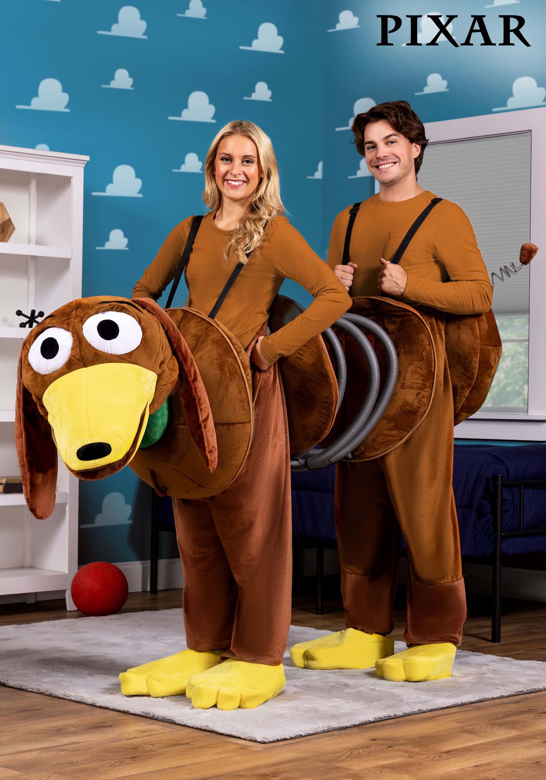 Disney and Pixar Toy Story Slinky Dog Adult Costume picture image