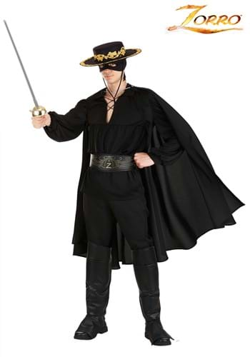 Womens Plus Zorro Costume –