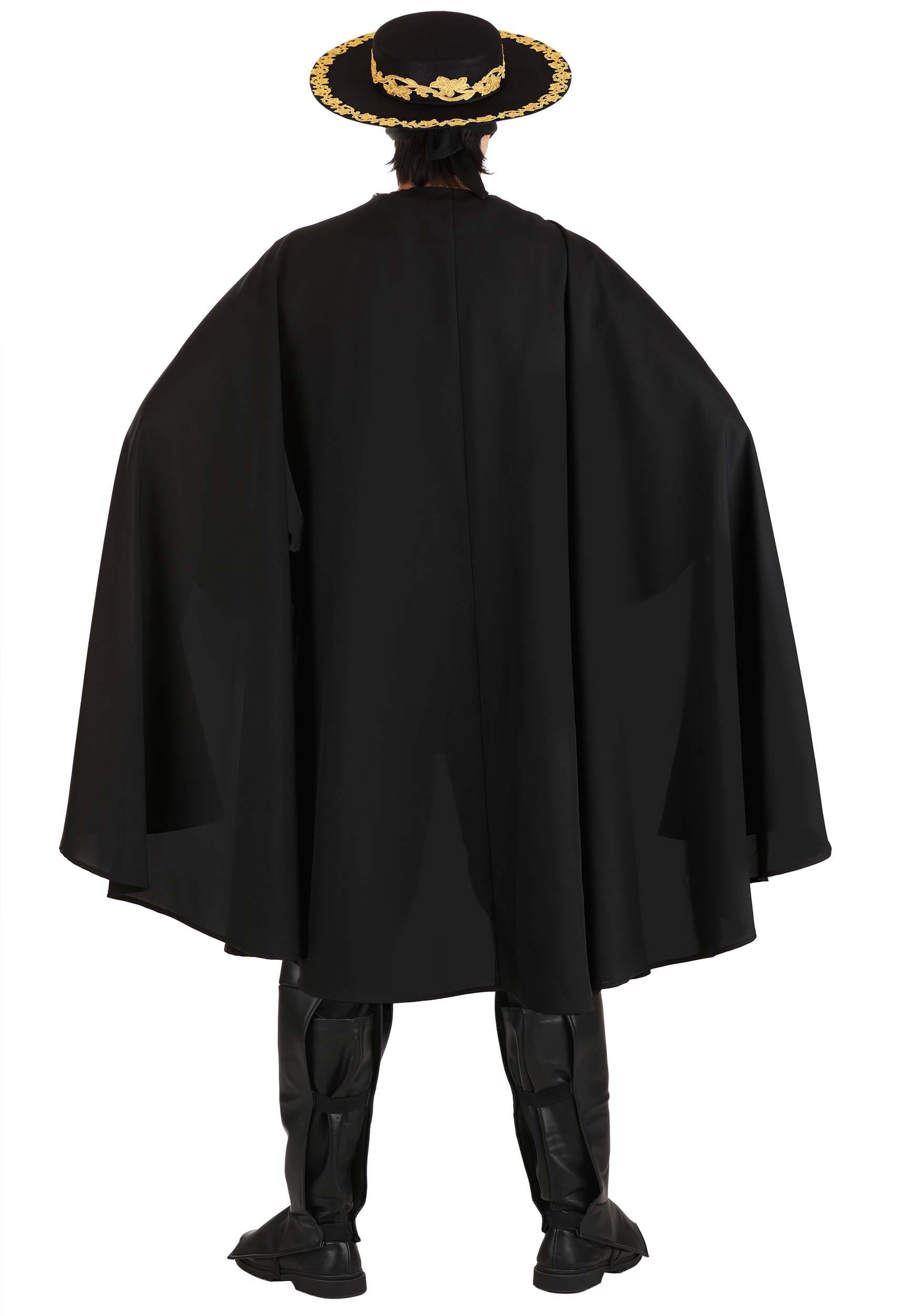 Zorro Costume / Masked Bandit / Deluxe