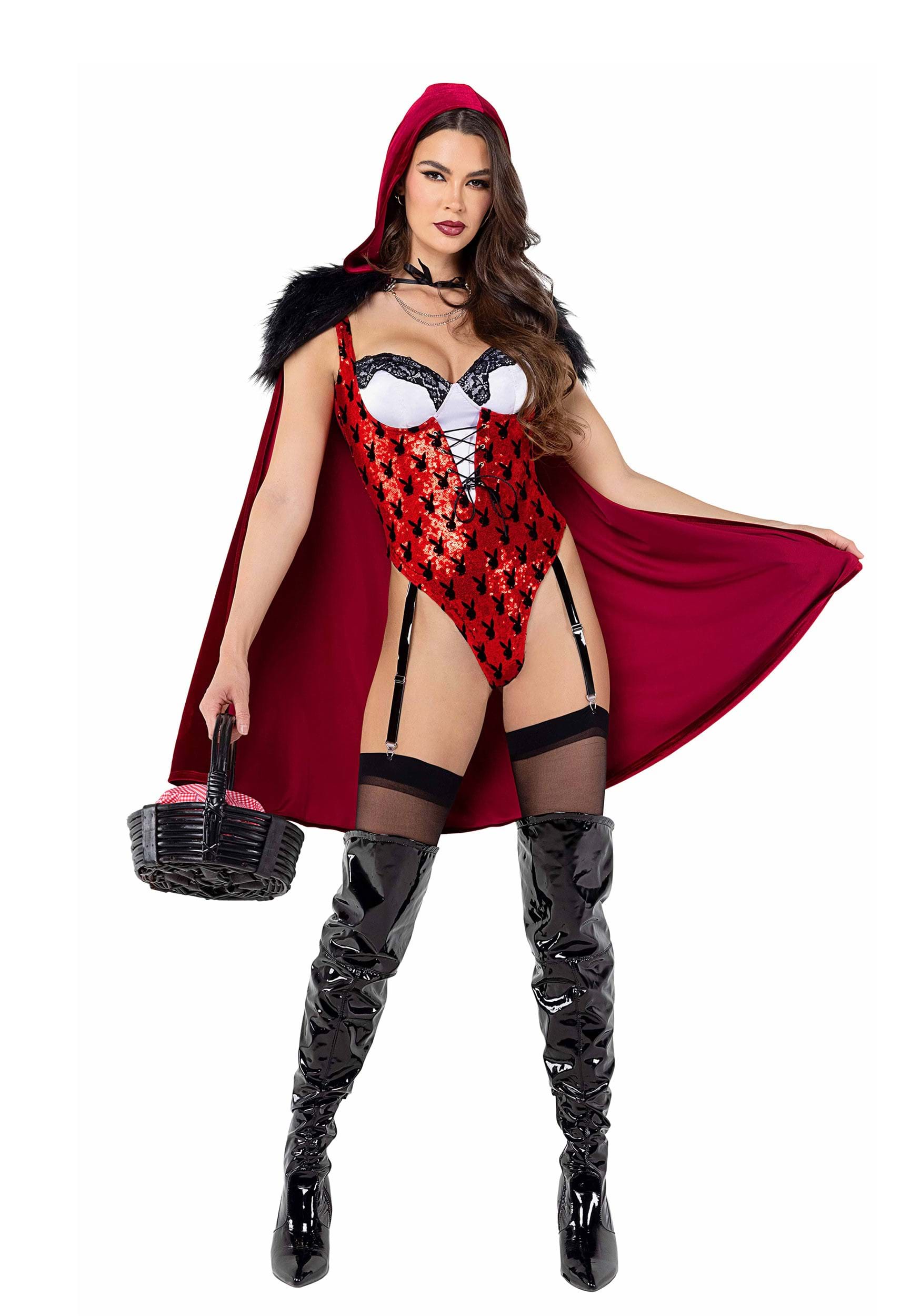 Mujer Playboy Bunny Red Riding Hood Sexy Multicolor Colombia