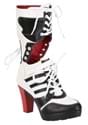 Womens Harlequin High Heel Boots