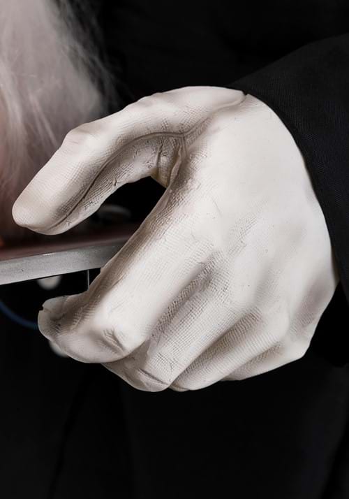 5FT Animated Head on a Platter Butler Prop Scary Decorations