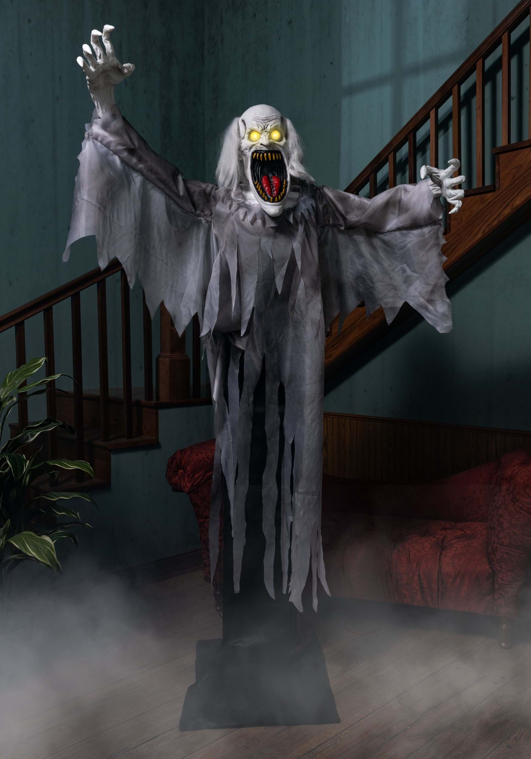 Hanging Ghost Halloween Decorations Novelty Electric Scary