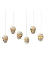 6 Lighted Hanging Skulls w/Remote Control Alt 1