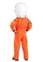 Toddler Orange Astronaut Jumpsuit Costume Alt 1