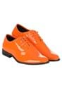 Orange Shiny Tuxedo Shoe