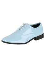 Powder Blue Shiny Tuxedo Shoe Alt 1