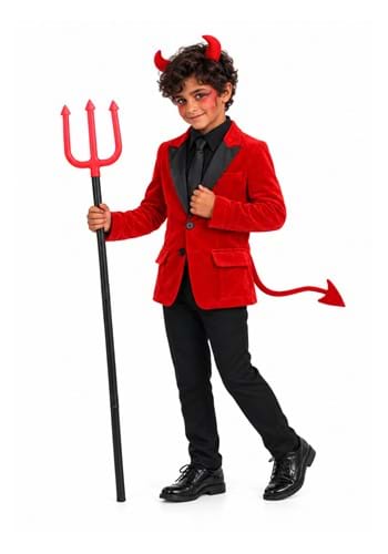 Boys Dashing Devil Costume New Main