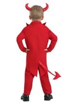 Toddler Red Devil Suit Costume Alt 1