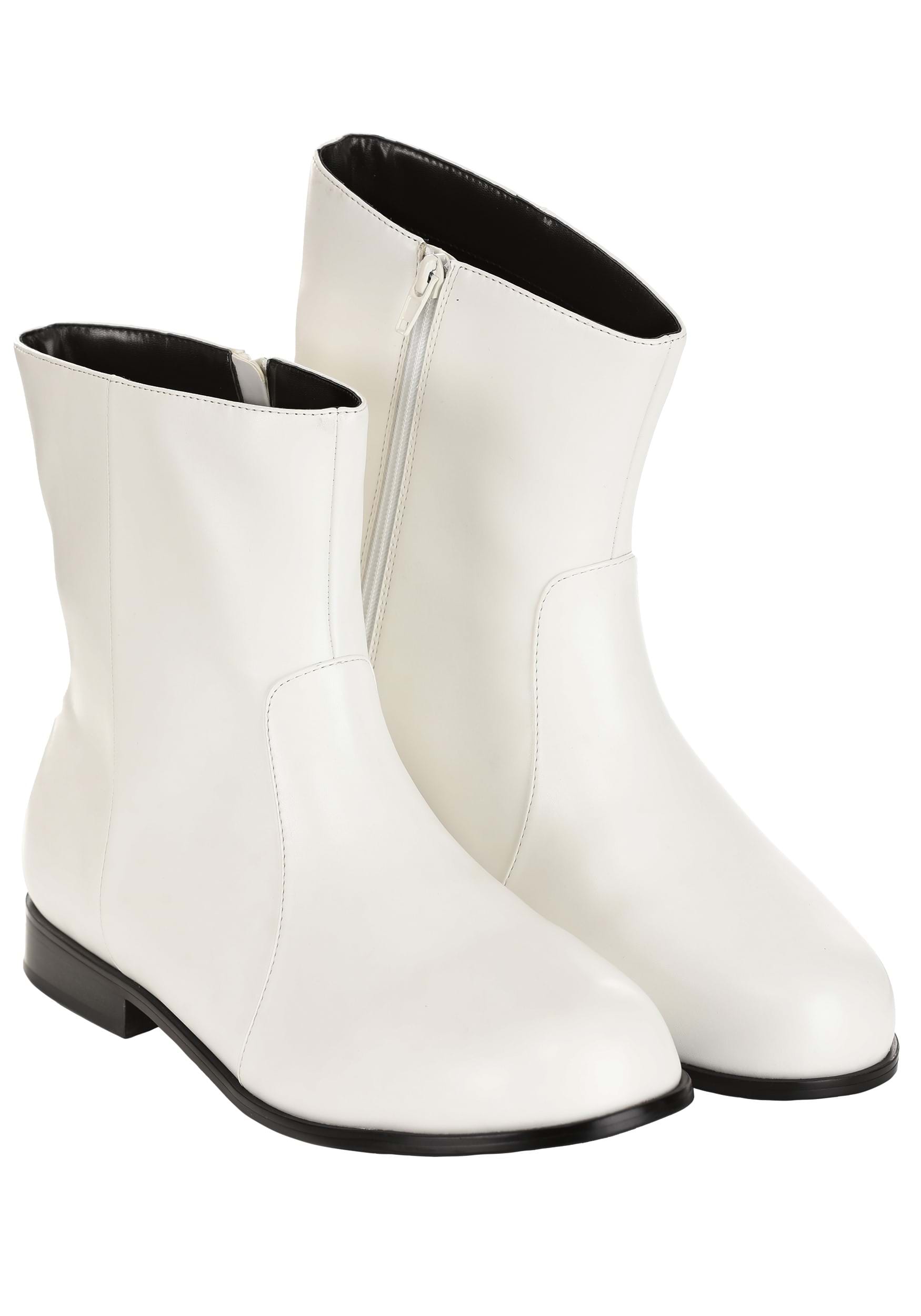 Adult White Boots