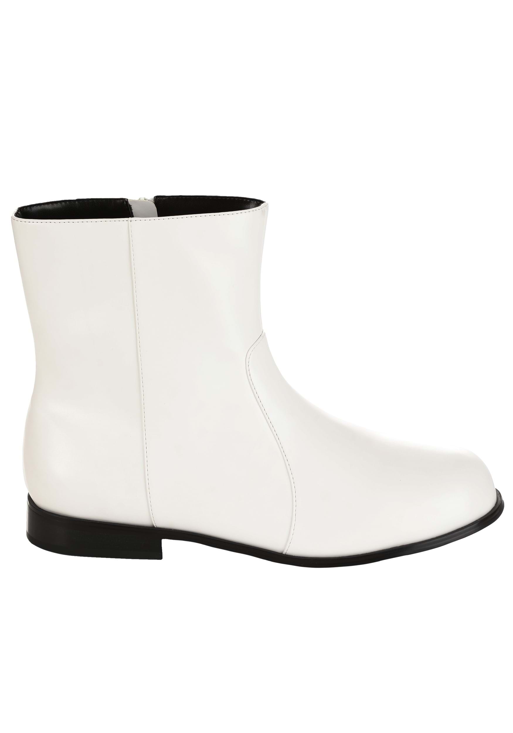 Adult White '70s Costume Boots