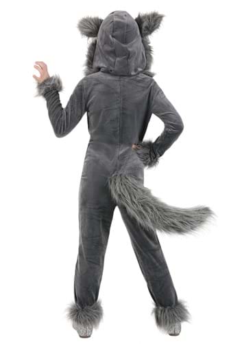 Grey Wolf Girl's Costume