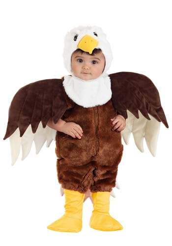 Small BALD EAGLE HAT plush ADULT cap animal Costume American Patriot Symbol  play