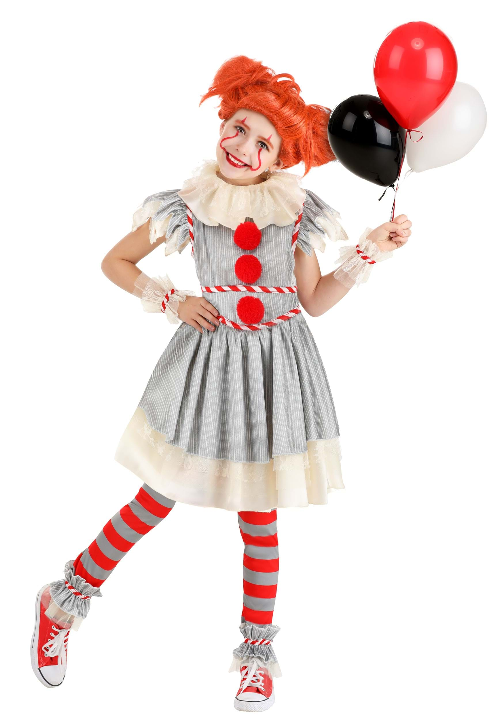 Killer Clown Cutie Kid's Costume