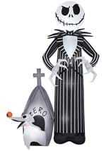 9ft Jack and Zero Nightmare Before Christmas Inflatable UPD