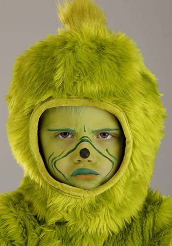 Toddler Dr. Seuss Grinch Open Face Costume