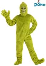 Dr. Seuss Adult Open Face Grinch Costume Alt 9