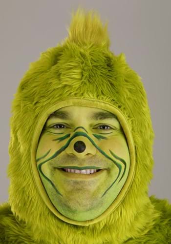 Dr. Seuss Grinch Plus Size Open Face Costume | The Grinch Costumes