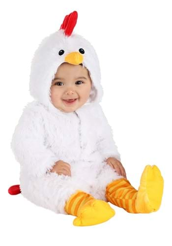 Infant Fluffy Chicken Costume