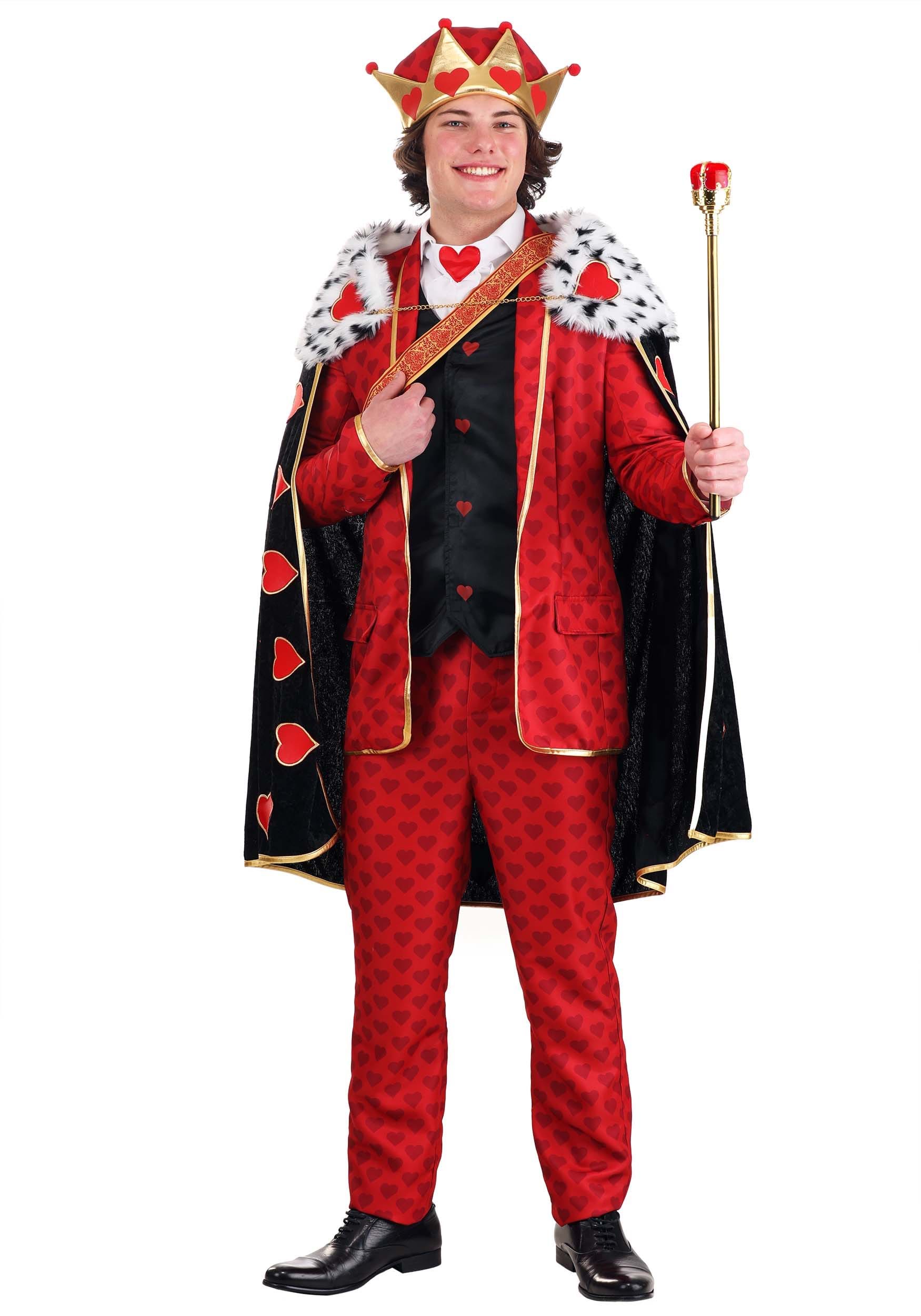 alice in wonderland king of hearts costume
