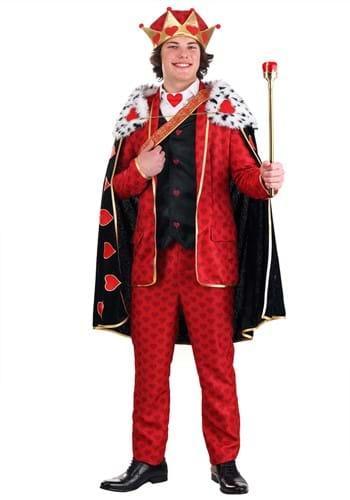 king of hearts costume homemade