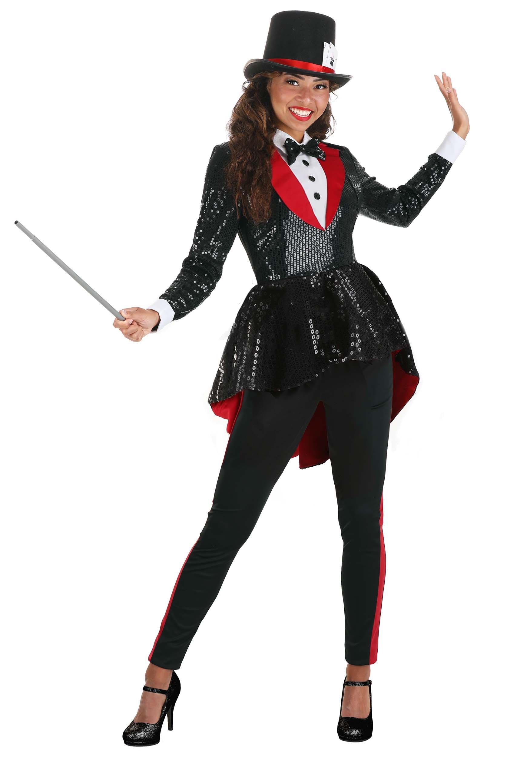 female magician costume
