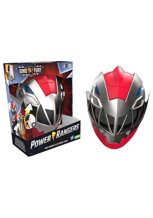 Power Rangers Dino Fury Red Ranger Battle Mask from Hasbro