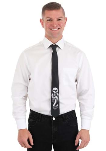 Black Death Eater Harry Potter Necktie | Harry Potter Accessories