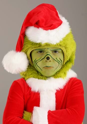 Dr. Seuss Grinch Santa Open Face Toddler Costume