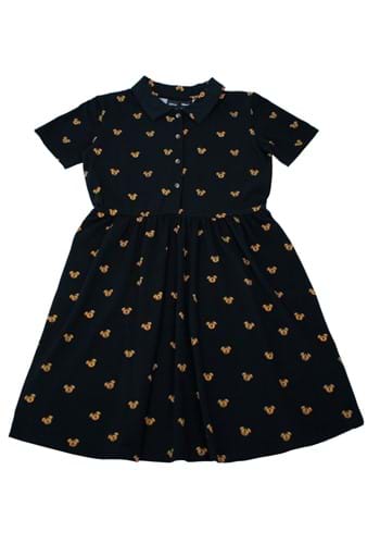Cakeworthy Mickey Pumpkin Button Up Dress