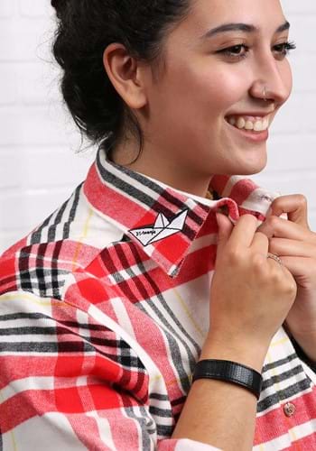 Cakeworthy It Long Sleeve Flannel Adult Shirt | Halloween Clothes