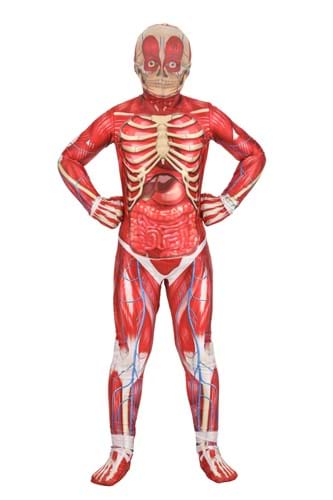 Kids Body Skeleton Costume