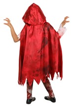 Girls Zombie Red Riding Hood Costume Alt 2